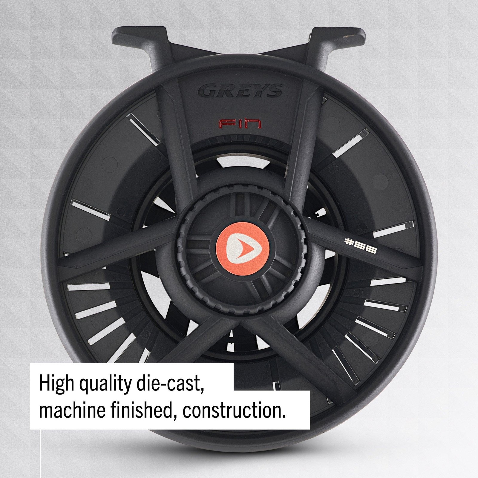 Greys Fin Cassette Fly Reel Size 9/10 Disc Drag System w/ Spare Spools Carry