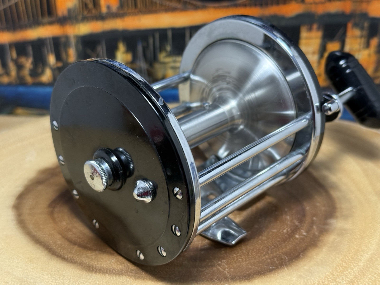 Vintage Penn Long Beach 68 Conventional Saltwater Fishing Reel