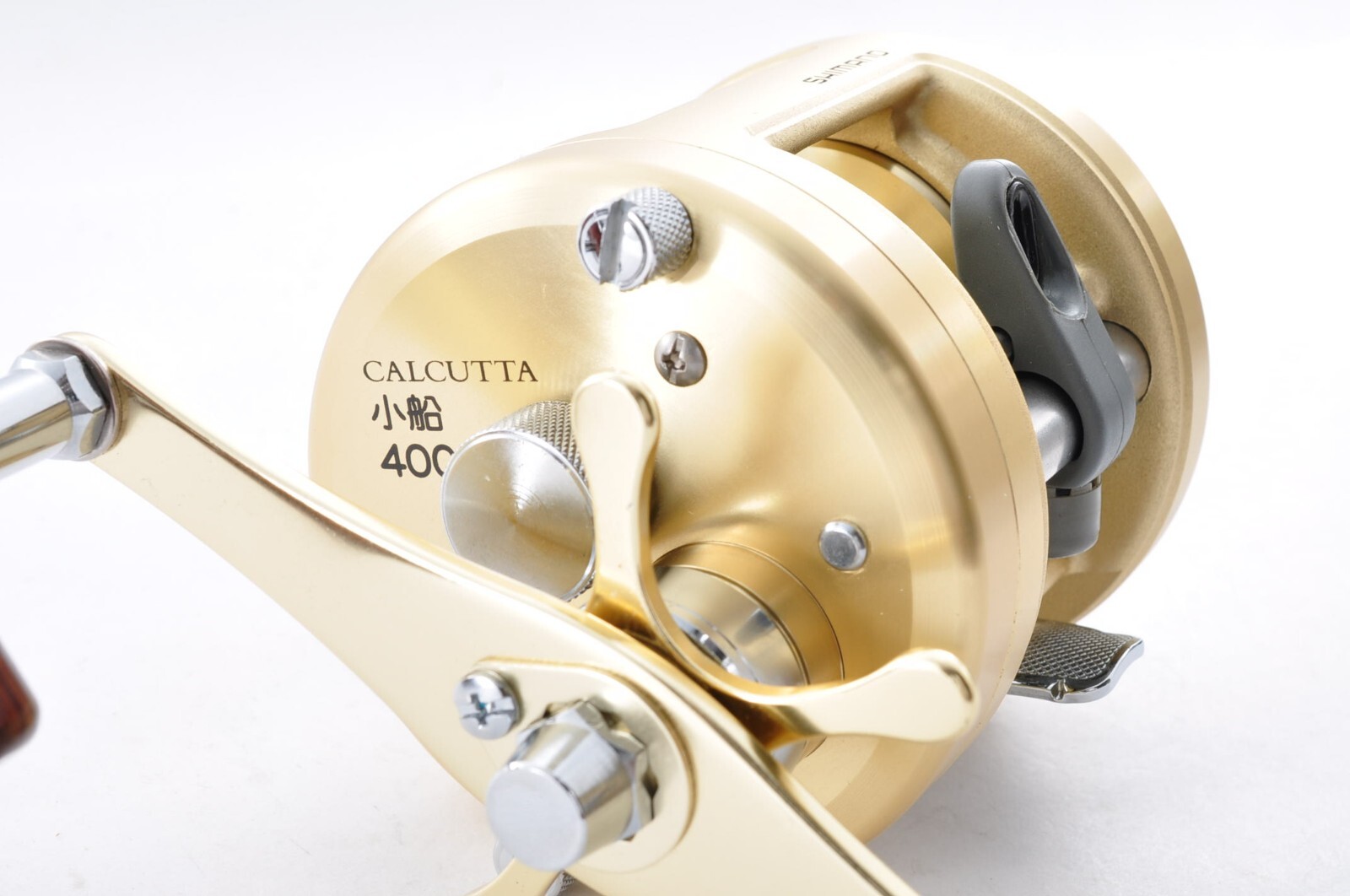 Shimano 03 CALCUTTA Kobune 400 Right Handle Baitcasting Reel Very Rare JAPAN