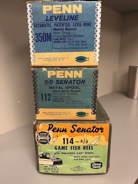 Penn Senator Reel 16/0 to 1/0 Set
