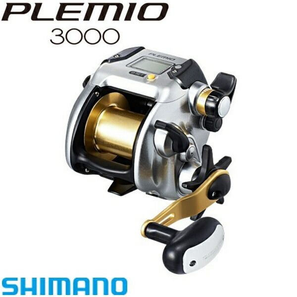 Shimano 15 Plemio 3000 Electric Reel Right Handle Black Big Game Fishing New