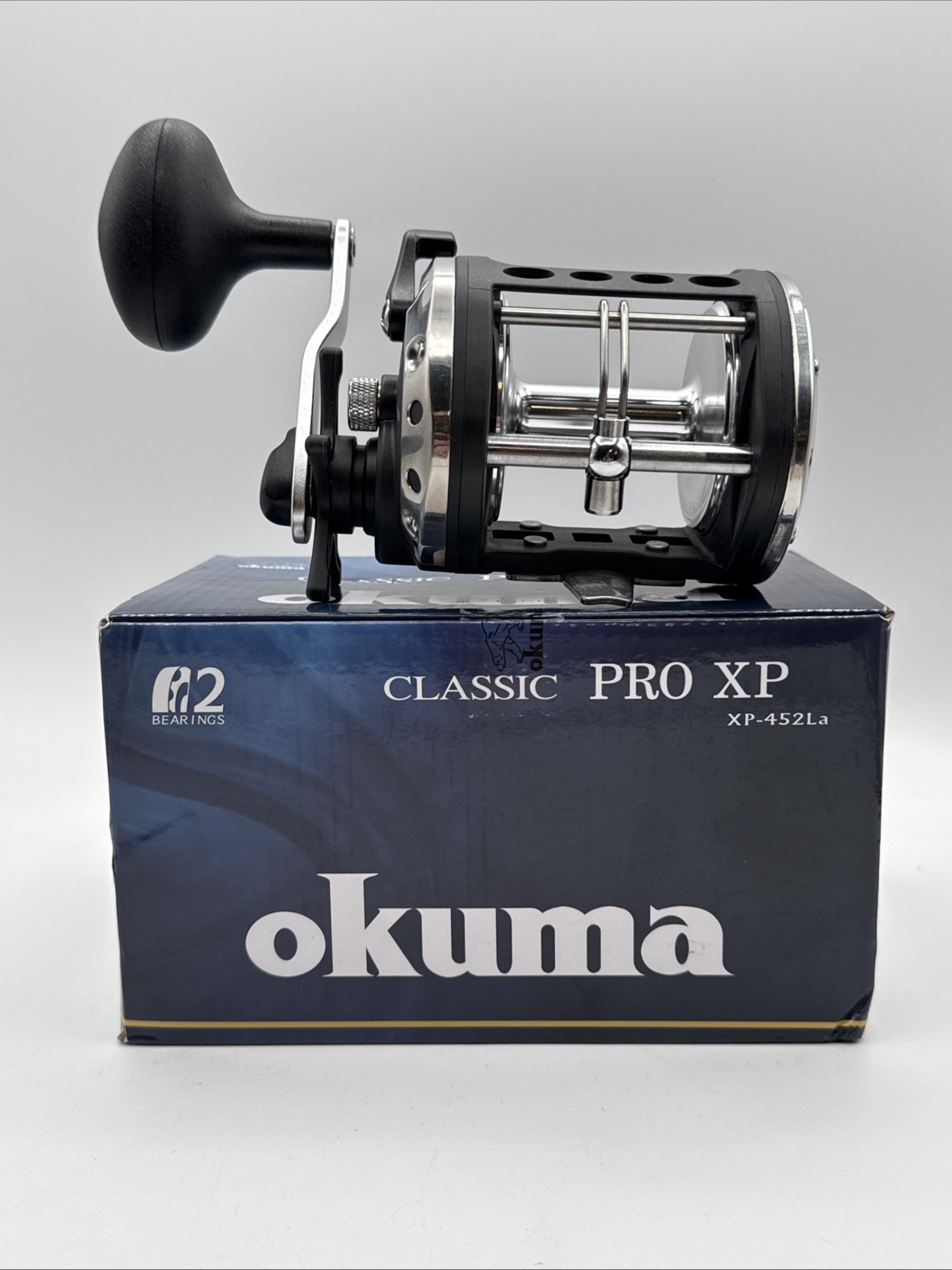 OKUMA CLASSIC PRO XP LEVELWIND TROLLING REEL XP-452La FREE Shipping