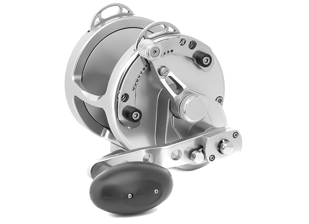 Avet HX5/2 Two-Speed Lever Drag Reel HX 5/2 – Right Handed – SILVER
