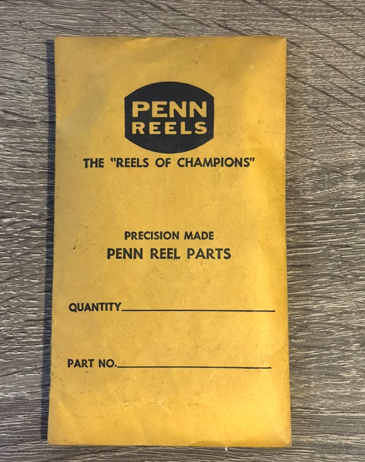 Penn Senator 112 3/0 Reel Original Box Invoice – 7/4/69 – Mike’s Tackle Store