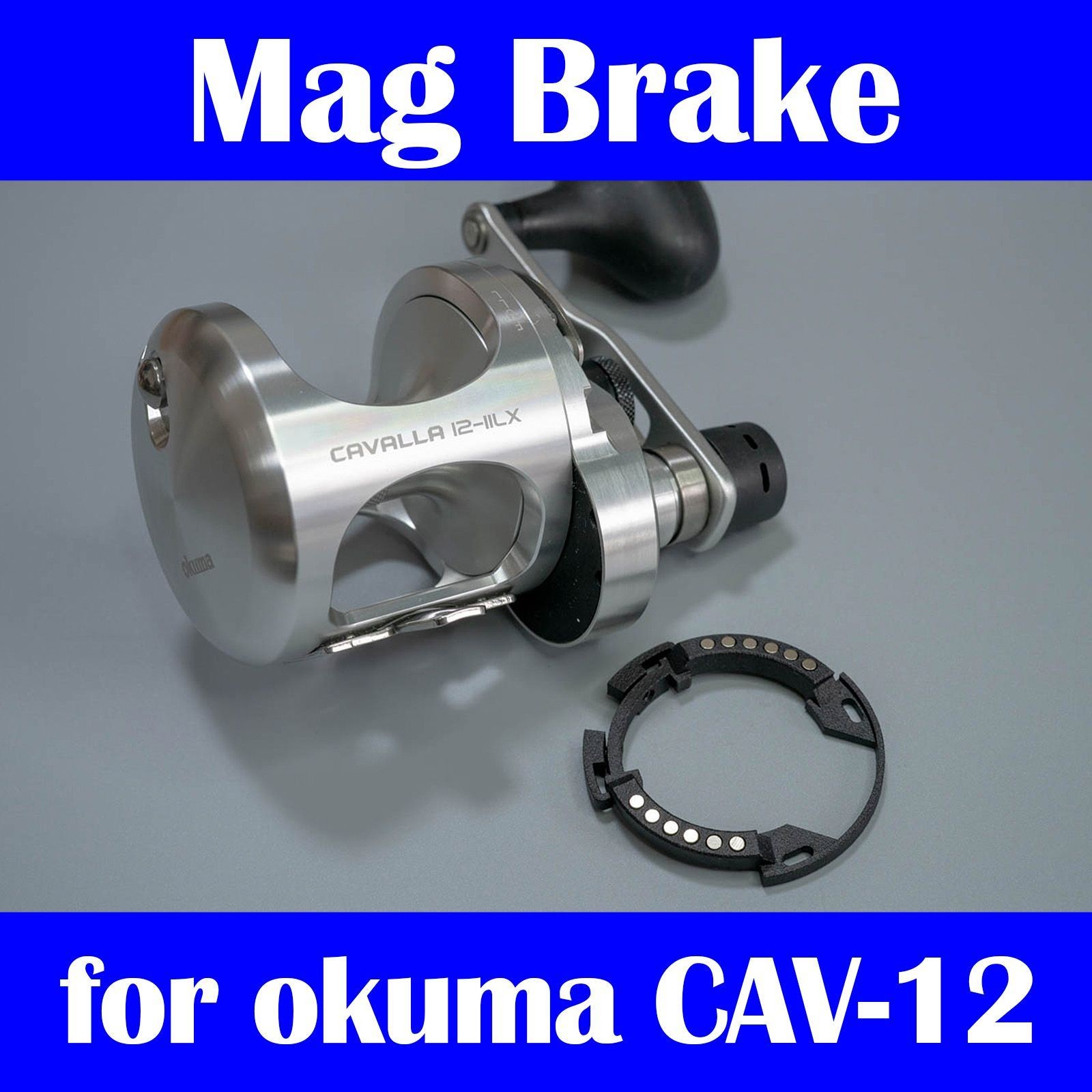 OKMCAV12 Magnetic Brake for CAVALLA 12 Casting Jigging Reel Used