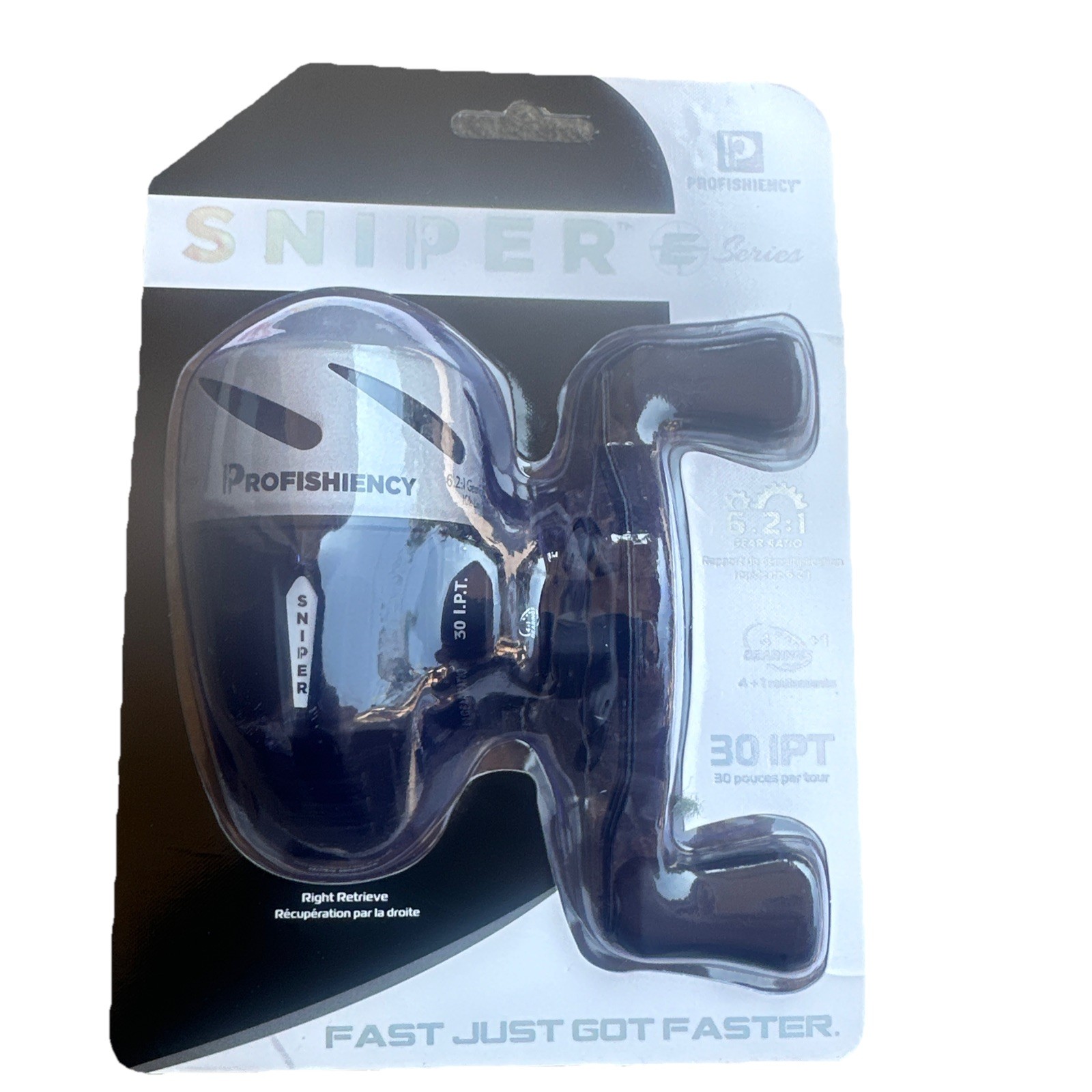 ProFISHiency Sniper E-Series Spincast Reel Right Hand Gear Ratio 6.2:1