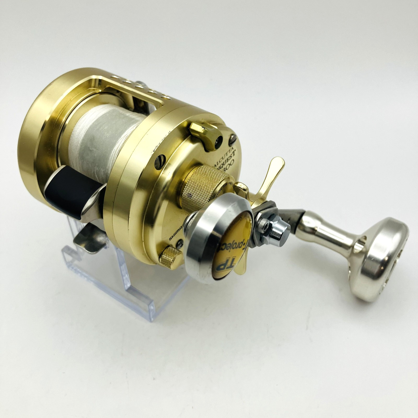 „Excellent+++++“ Shimano 01 CALCUTTA CONQUEST 300 Right Bait Casting Reel s0567
