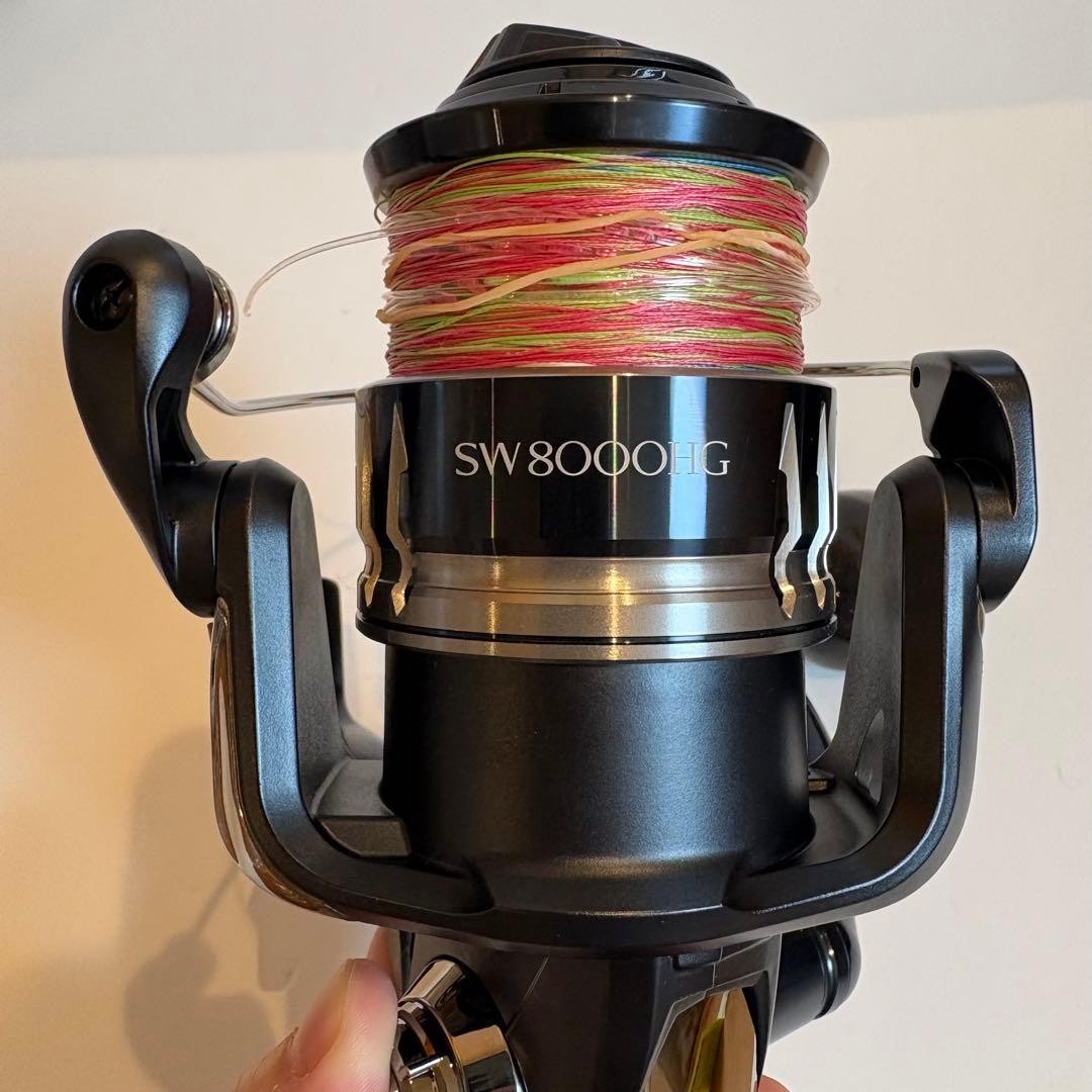 Shimano 20 Stradic SW 8000HG Spinning Reel used