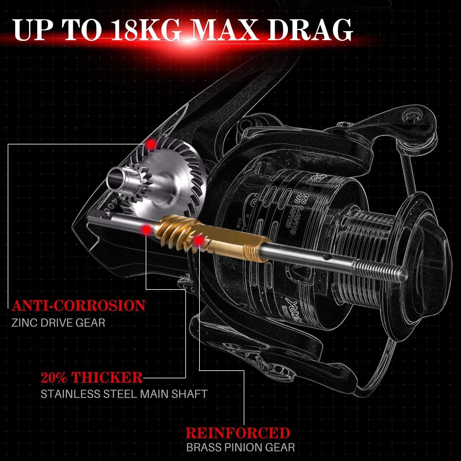 Ultra Smooth 13+1BB Fishing Reel – Lightweight Carbon Frame for Superior Control