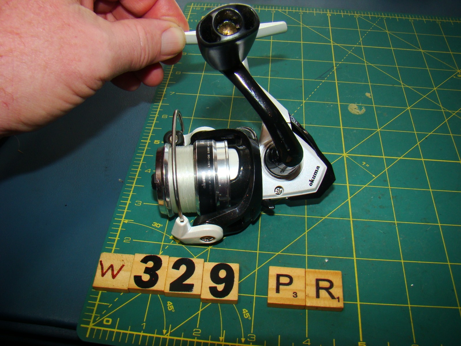 W0329 PR OKUMA ARIA-20A ULTRA LIGHT SPINNING REEL FISHING REEL