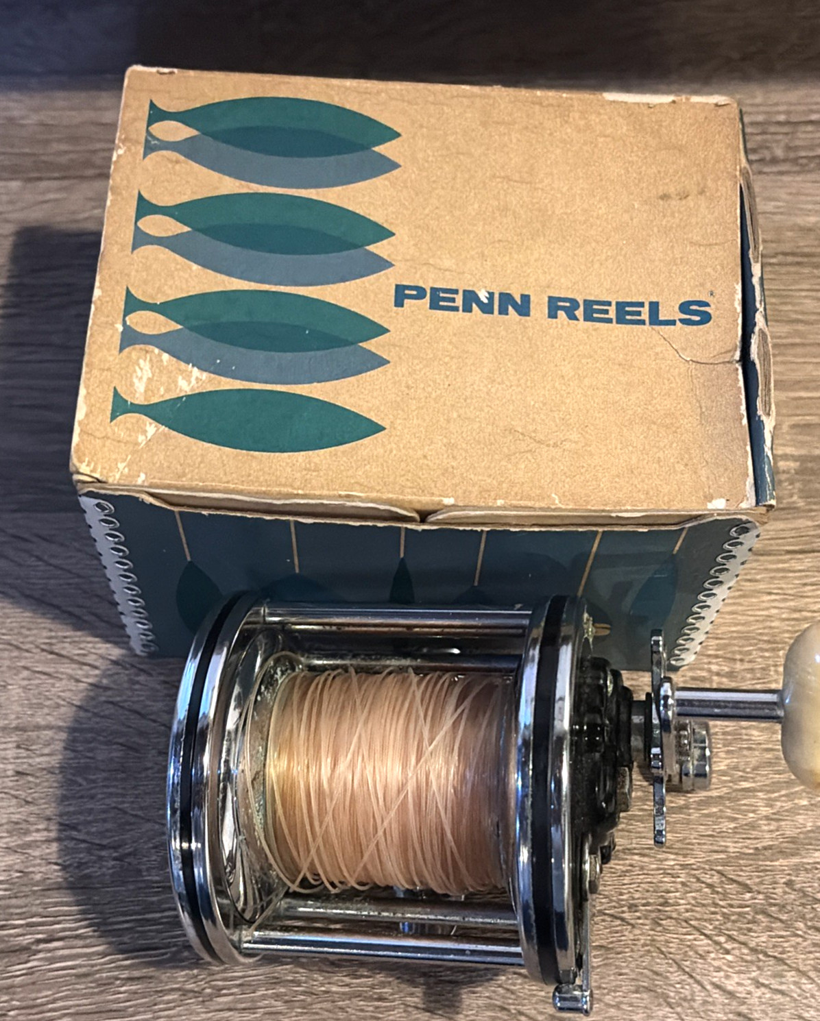 Penn Senator 112 3/0 Reel Original Box Invoice – 7/4/69 – Mike’s Tackle Store