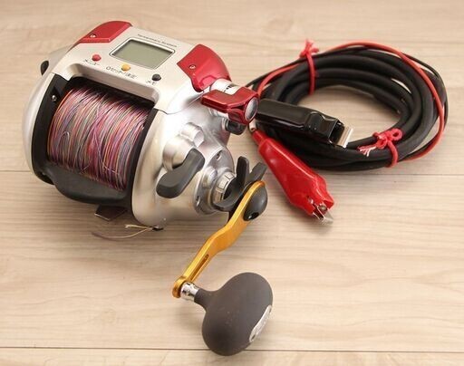 Shimano 09 Dendou Maru 4000 Plays Electric Reel w/ Cable Used