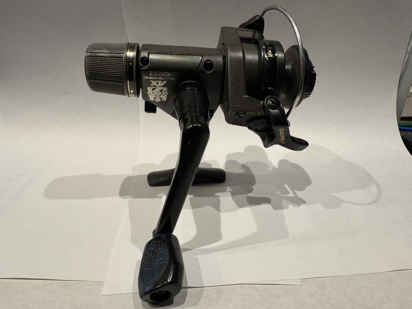Vintage Shimano 100Q Quickfire II Spinning Reel – Graphite – Japan Made