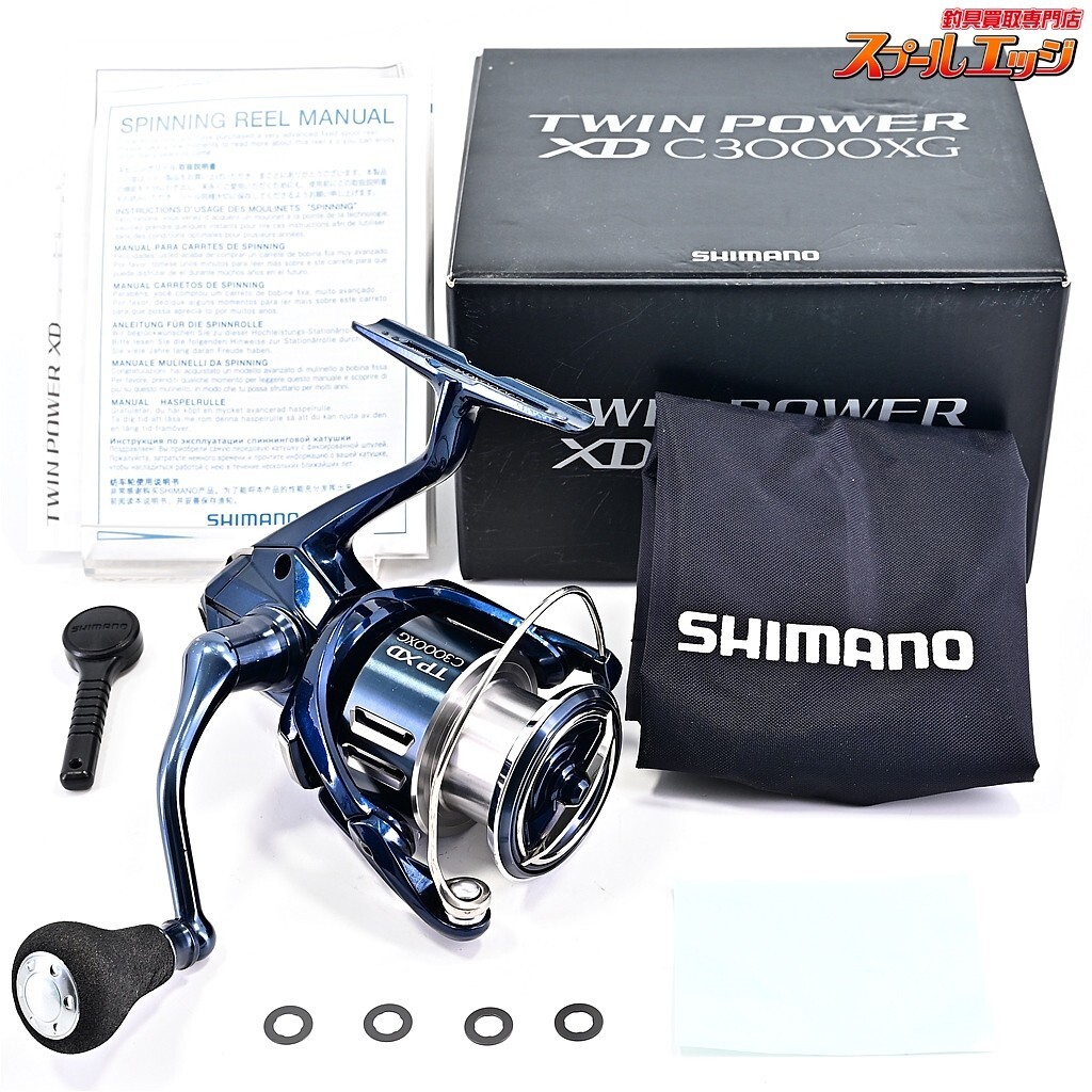 【Near Mint】Shimano 21 Twin Power XD C3000XG Spinning Reel From Japan #167