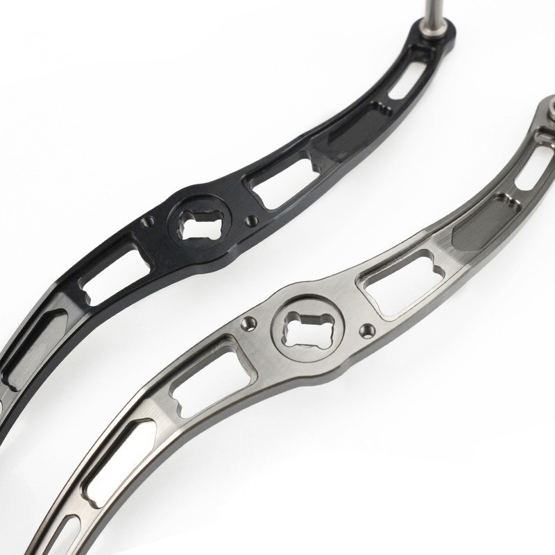 Daiwa Shimano Compatible Bait Reel Handle Aluminum Alloy 150mm Length 140mm Shaf