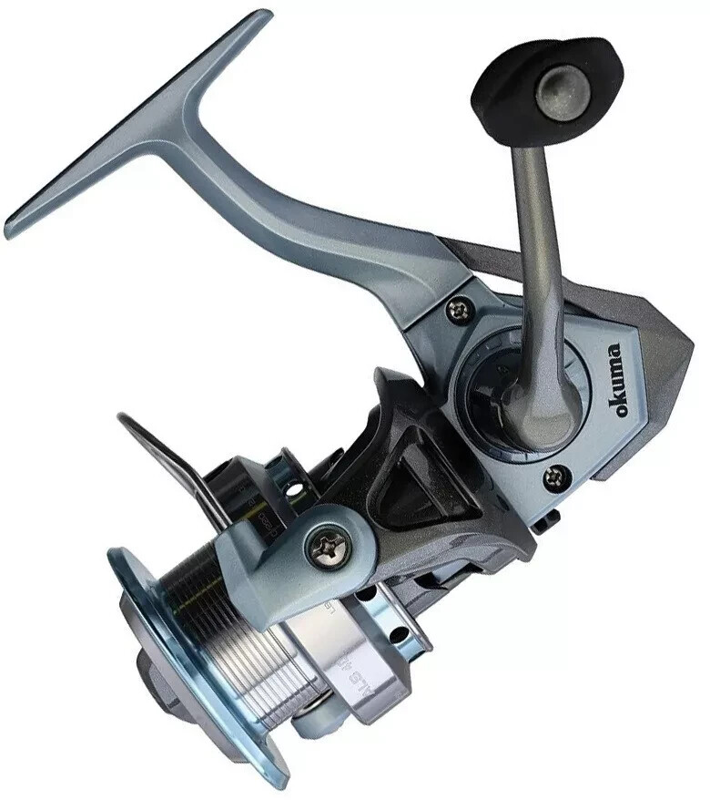 Okuma Alaris 40 Size Spinning Reel w/ Rigid Metal Handle Multi-Disc Felt Washers