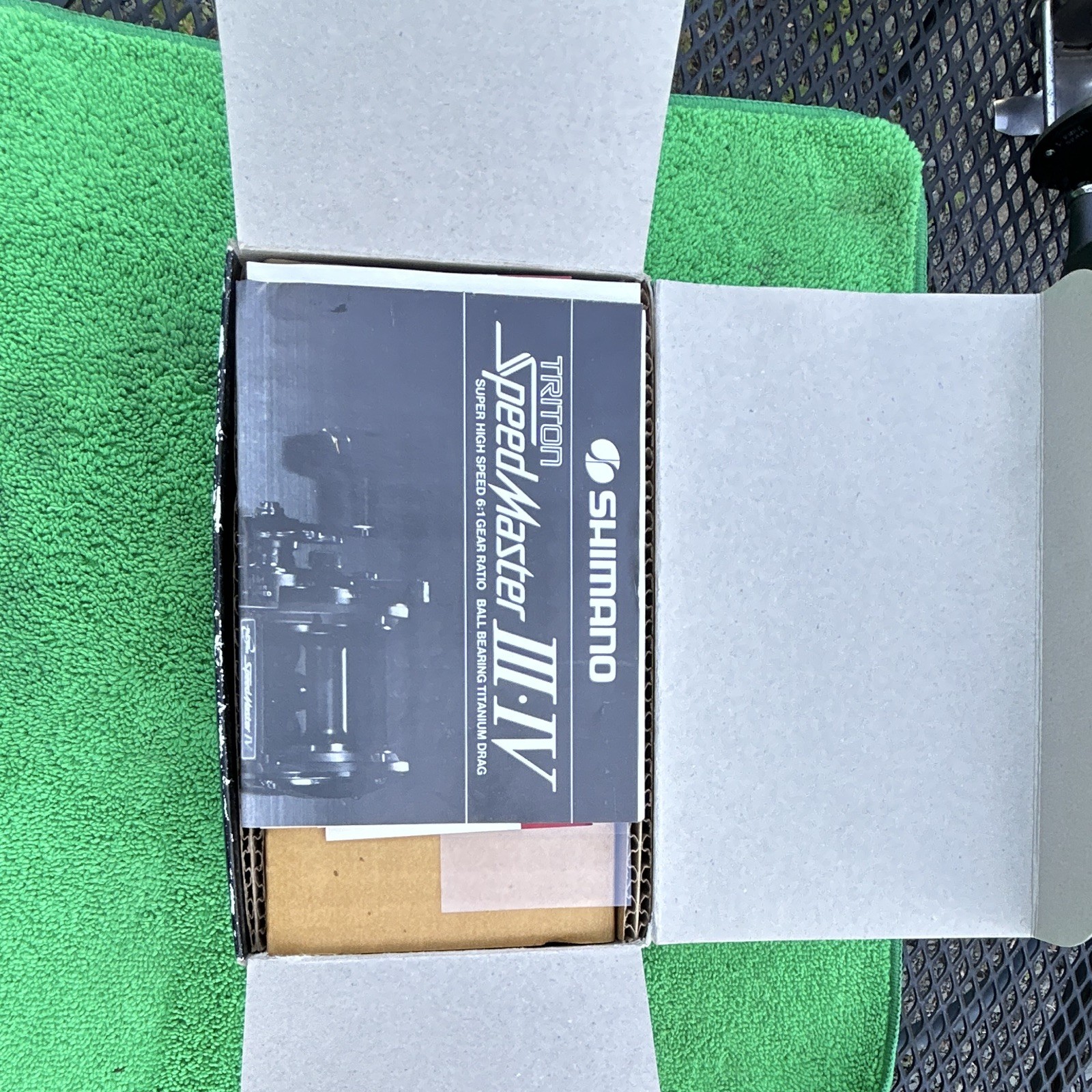 1980s Shimano Triton SpeedMaster IV Reel Right-Hand 6:1 Star Drag NEW IN BOX
