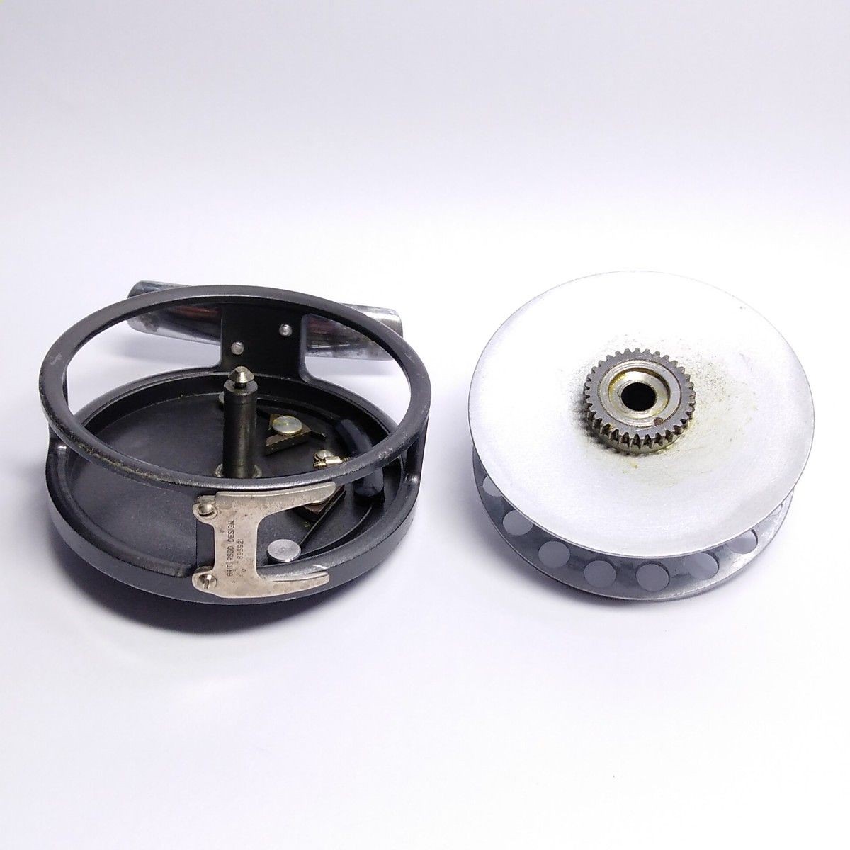 Hardy Featherweight Fly Reel Heavy U Line Guard Made in UK Vintage Smooth