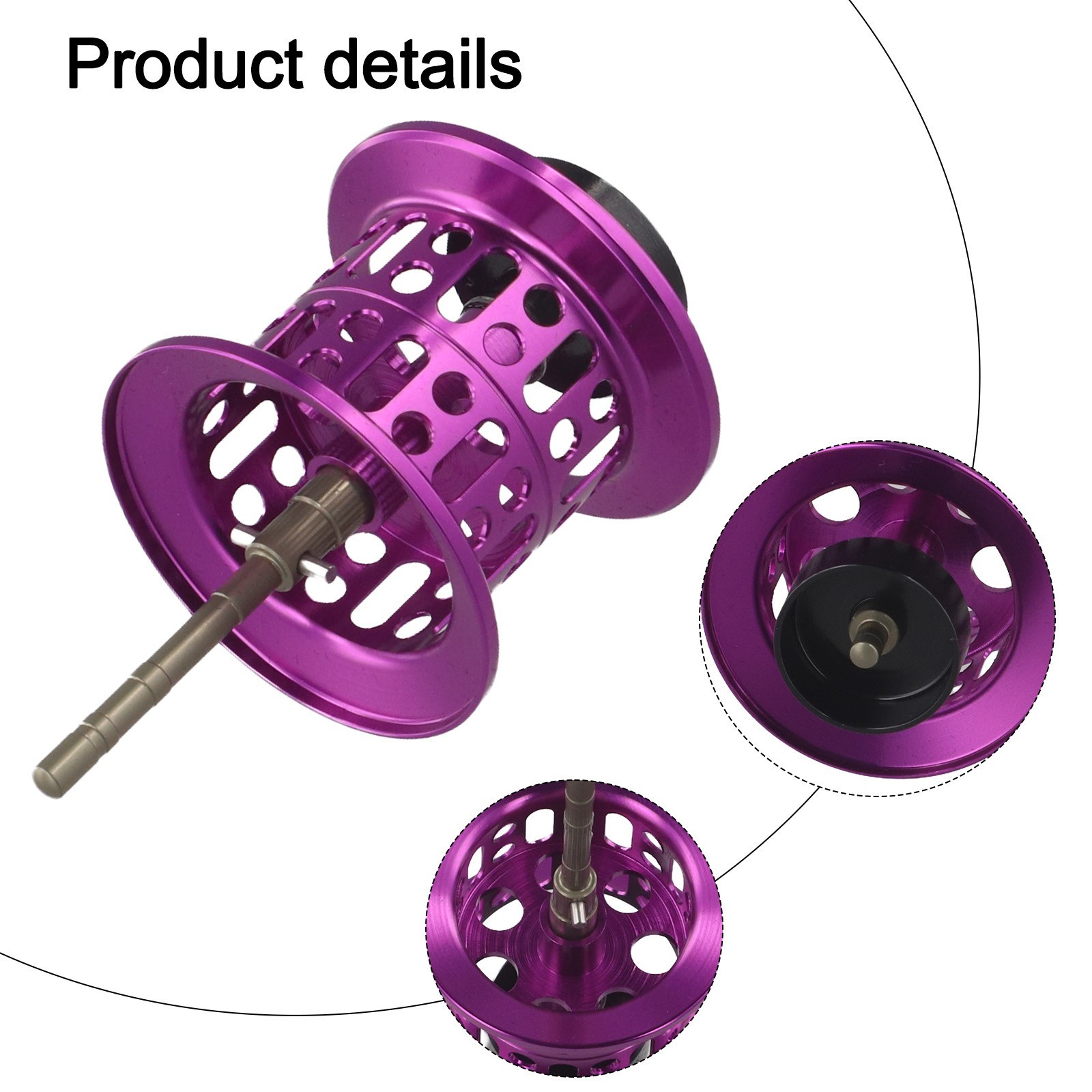 Lightweight 9g Spool for DAIWA For Tatula HD 200sv TW 153 Casting Fishing Reel