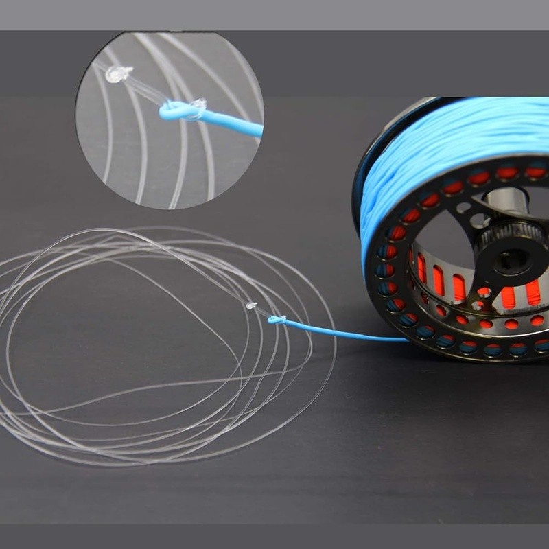 Fly Fishing Reel Aluminum Alloy Large Arbor Teflon Drag Pre-Loaded Line New