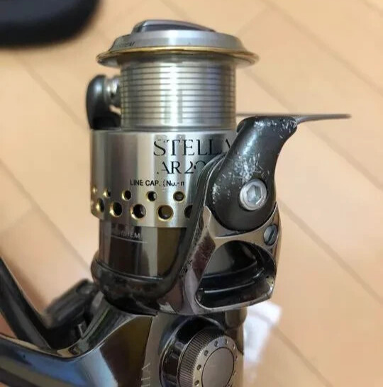 SHIMANO 01 STELLA AR2000 Spinning Reel Extremely Rare Good Cond From JAPAN F/S
