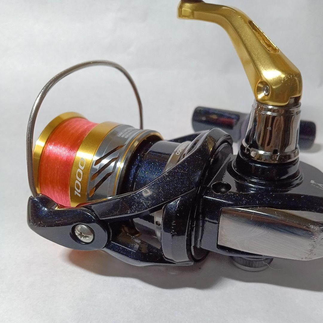 SHIMANO 16 Nasci 1000 Spinning Fishing Reel Used Japan
