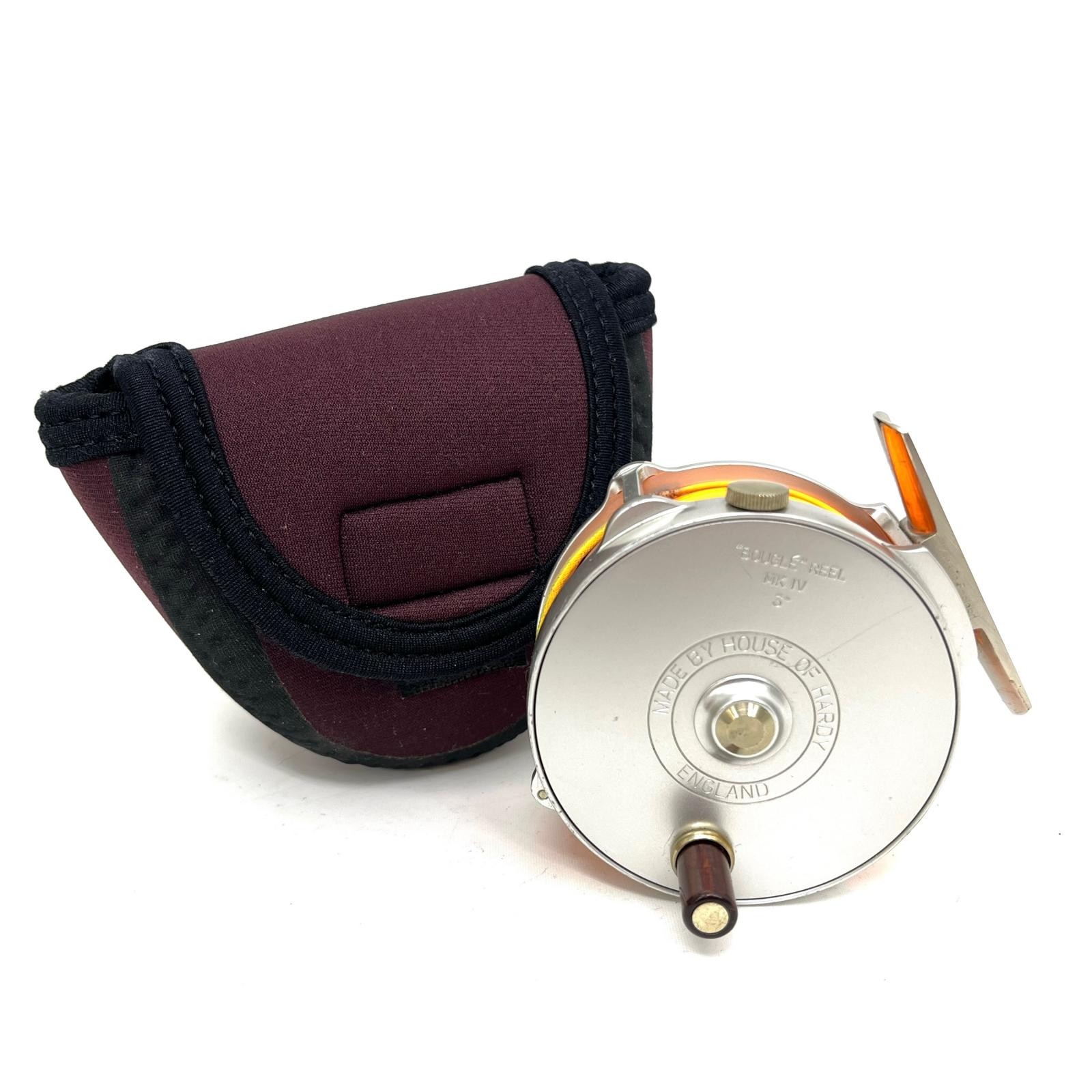 HARDY BOUGLE REEL MK IV 3 Fly Reel (with scratches) – Condition B – Includes…