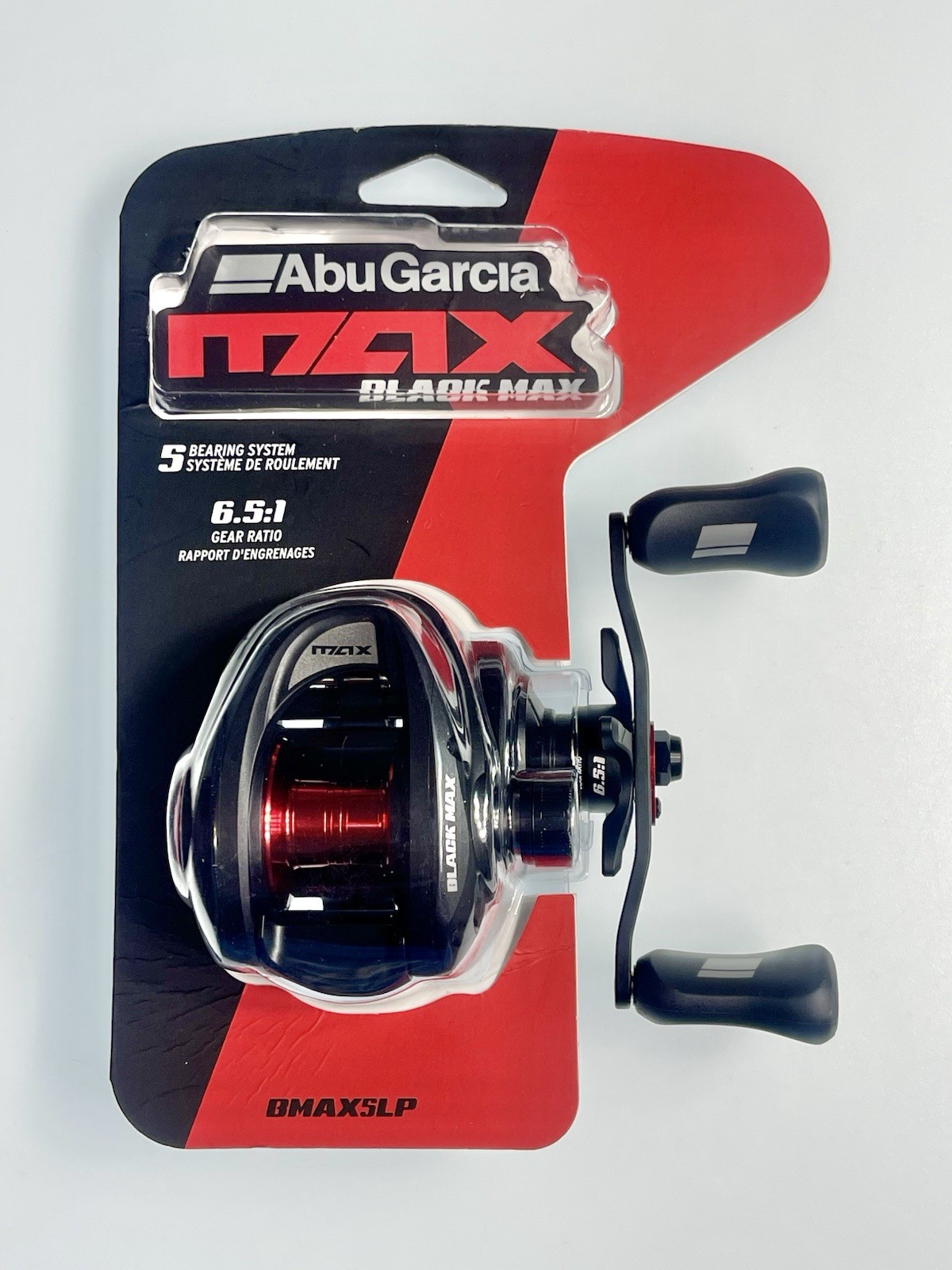 Abu Garcia MAX BLACK MAX Reel 6.5:1 Gear Ratio 5 Bearing System BMAX5LP