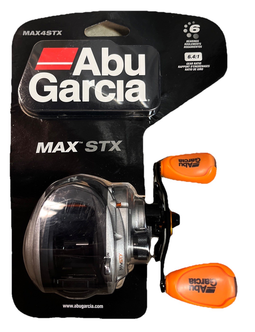 NEW Abu Garcia MAX4STX Max STX Casting Reel 6.4:1 Right Hand Retrieve 6589