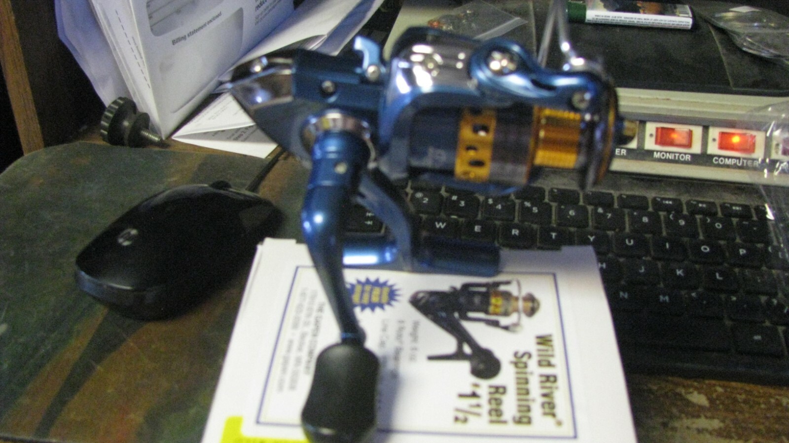 Gapen „WILD RIVER 1 1/2“ spinning reel, nib, lifetime warranty, free shipping