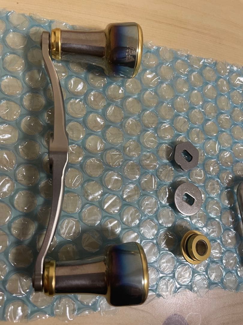 LIVRE CRANK 100 Baitcasting Handle Silver Gold Blue For Shimano Daiwa Abu