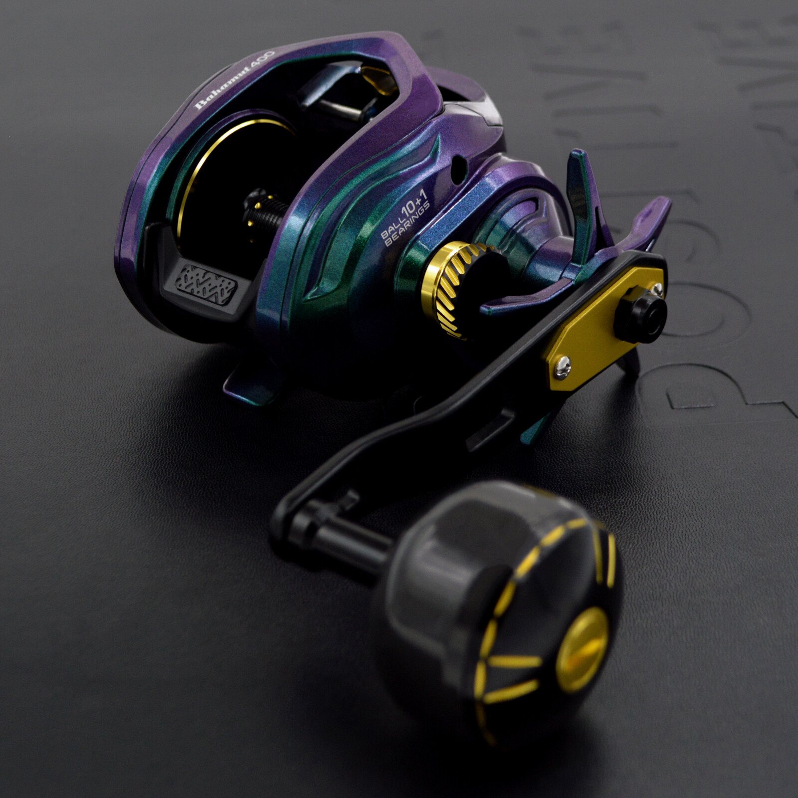 CAMEKOON 400 Baitcasting Reel High Line Capacity Carbon Body for Jigging Fishing
