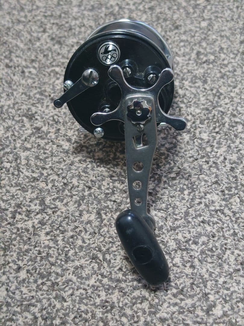 Olympic Strong 15 Open Reel Made in Japan Chrome Finish