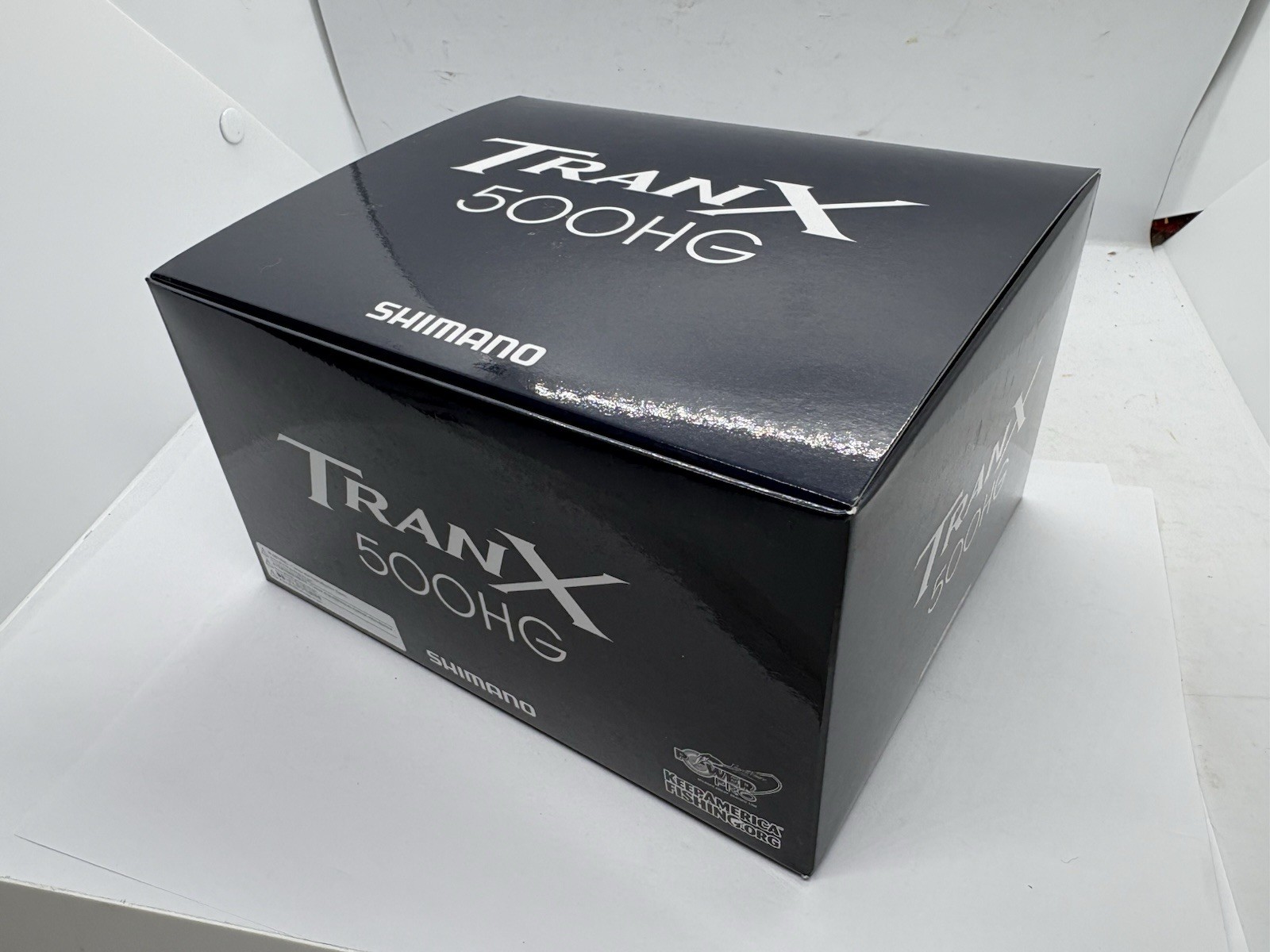 Shimano Tranx 500HG Saltwater Baitcasting Reel Right Hand Big Game Silver Power