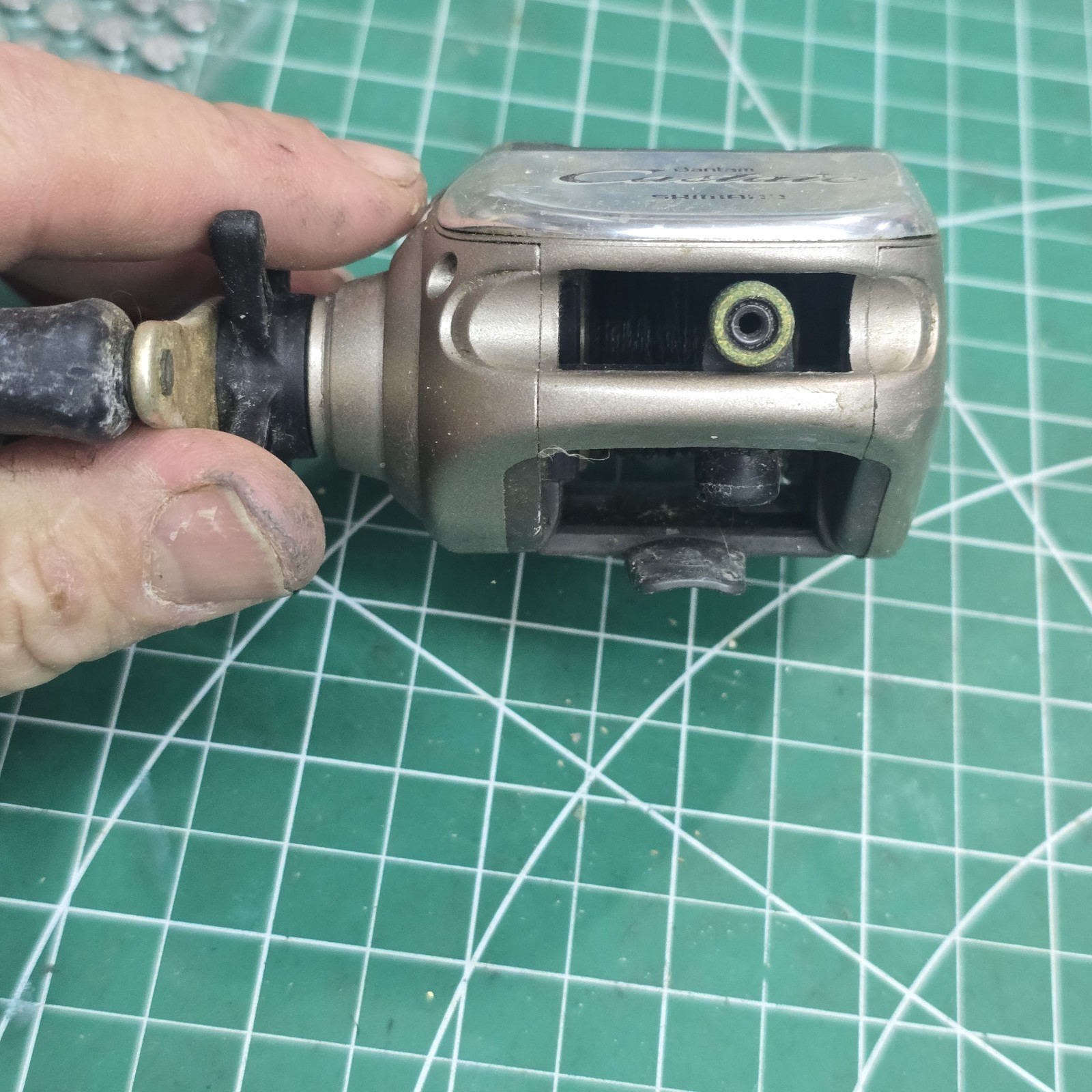 Shimano Bantam Castaic CA-200 Vintage BaitCaster 5 Bearing Reel Instgage