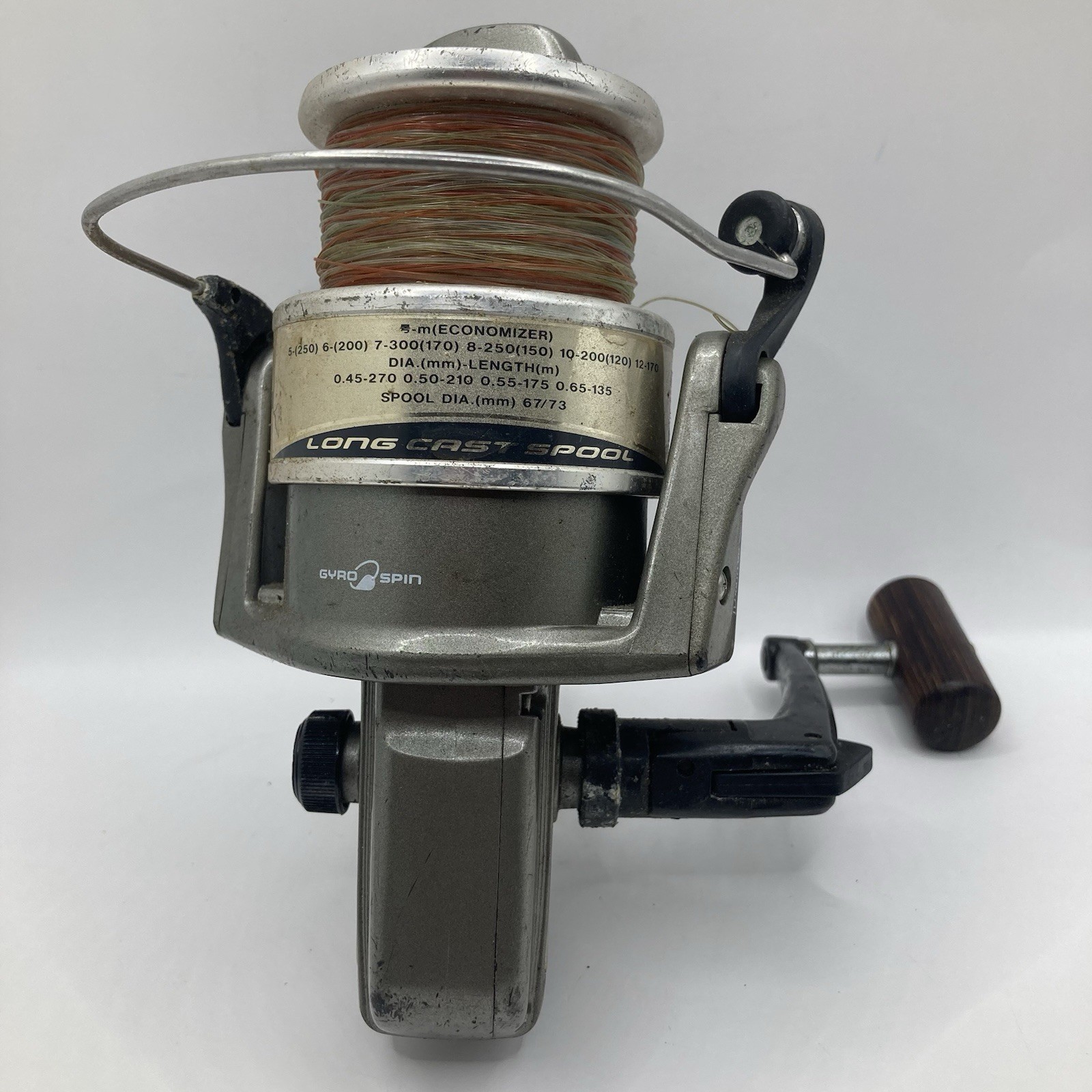 Vintage Daiwa Regal-X 6000-2B Heavy Action Spinning Fishing Reel Wooden Knob