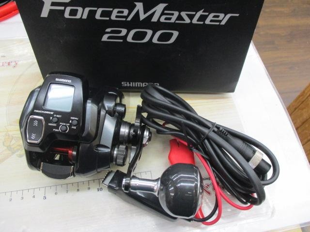 SHIMANO 21 Force Master 200 Electric Reel Model 04258 Unisex Adults