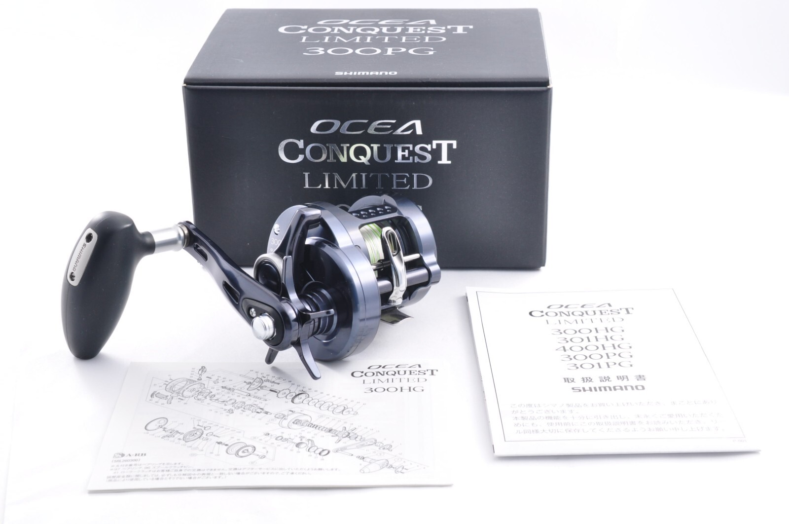 Shimano 19 Ocea Conquest Limited 300PG Near Mint Baitcast Reel From Japan VTR