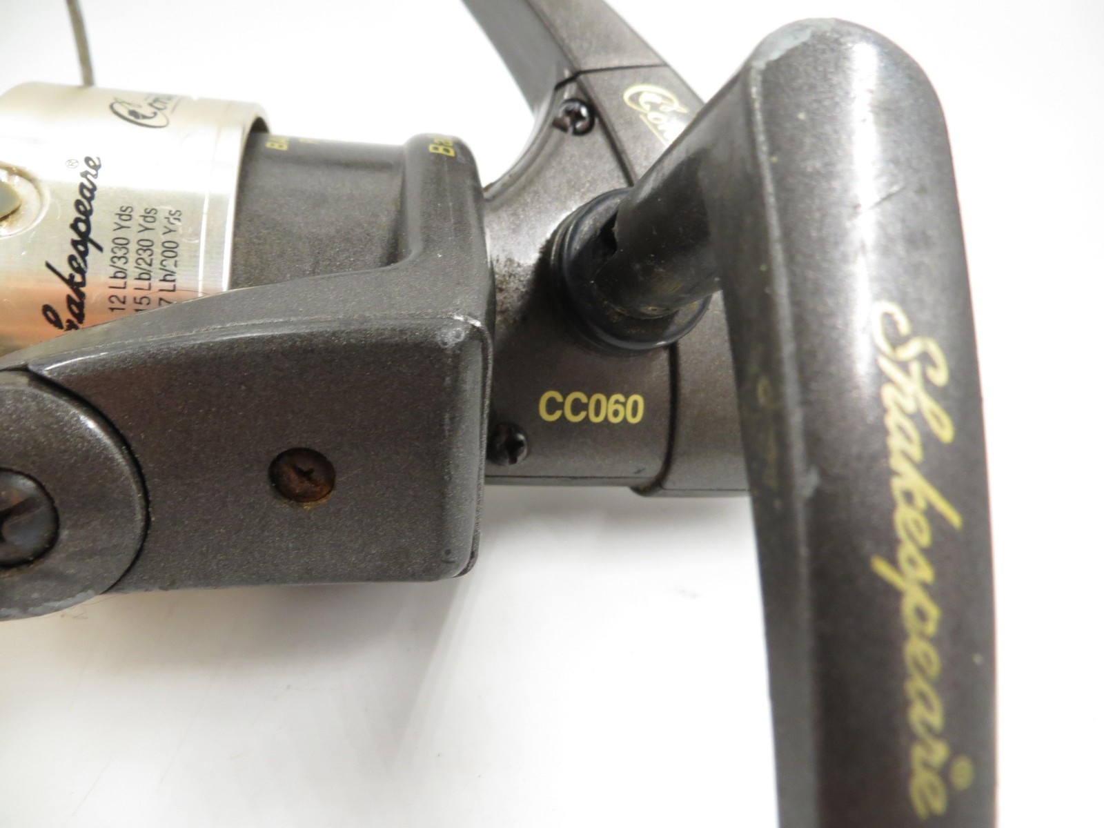 Vintage Shakespeare Contender CC060 Fishing Reel 4.6:1 Balanced Rotor Used