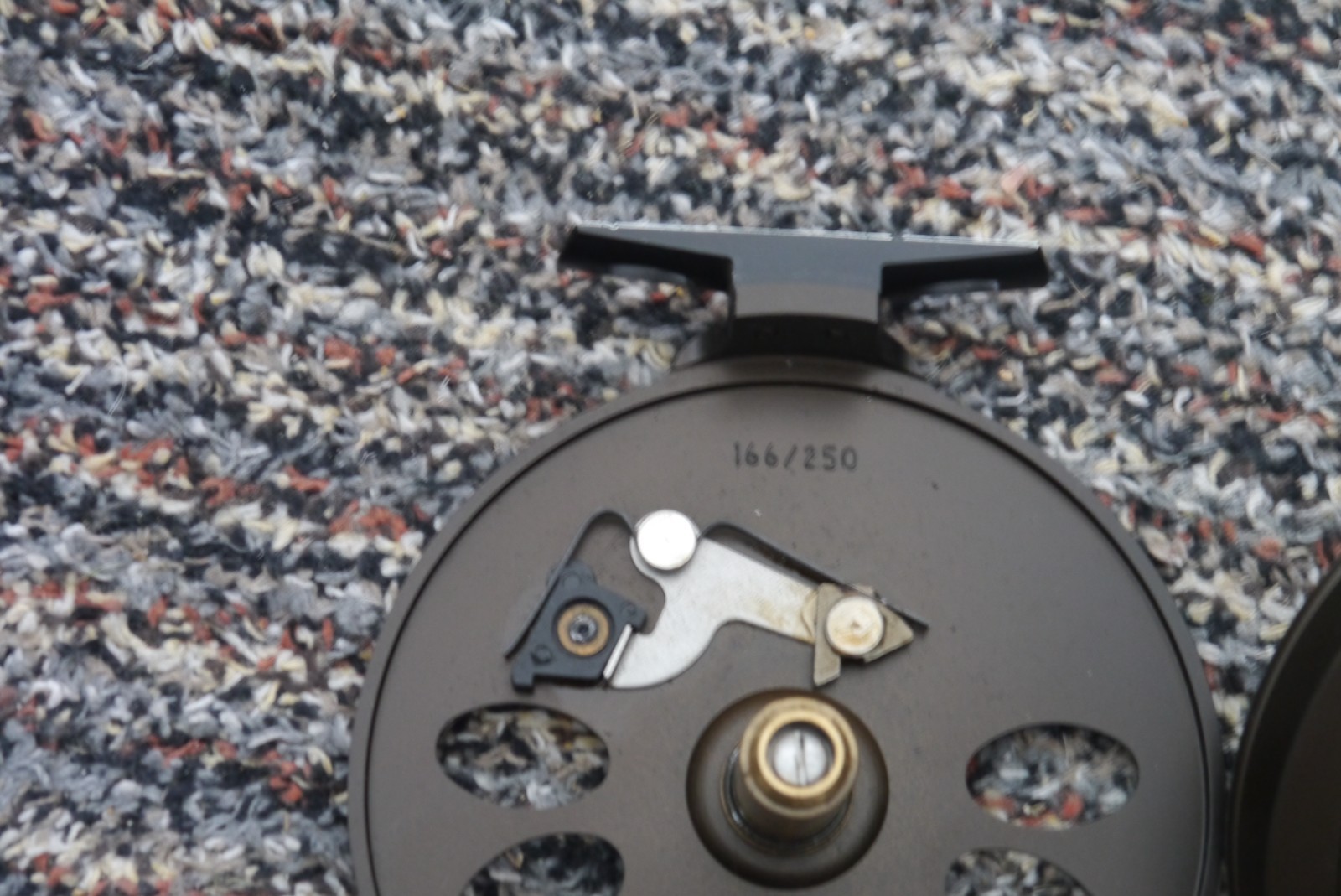 SHAKESPEARE CENTENARY AERIAL REEL 166/250 USED COARSE FISHING TACKLE