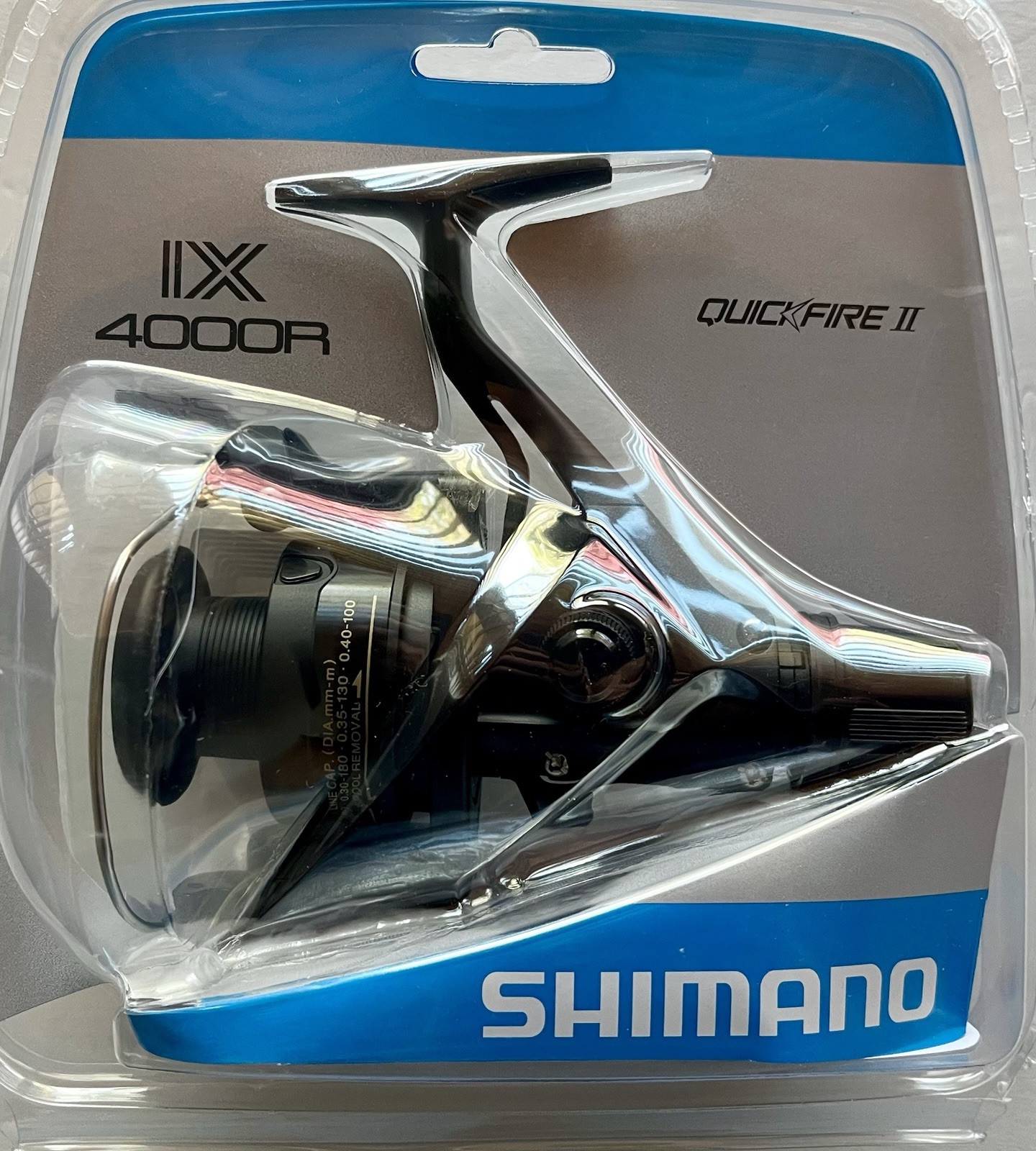 SHIMANO IX 4000R QUICKFIRE II Spinning Reel 4.1:1 Ratio Rear Drag NIP