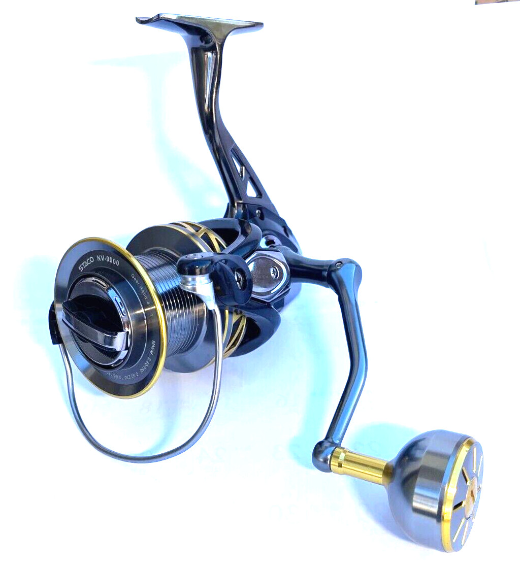 NV-9000 /4+1 Ball Bearings Spinning Reel – Value $80