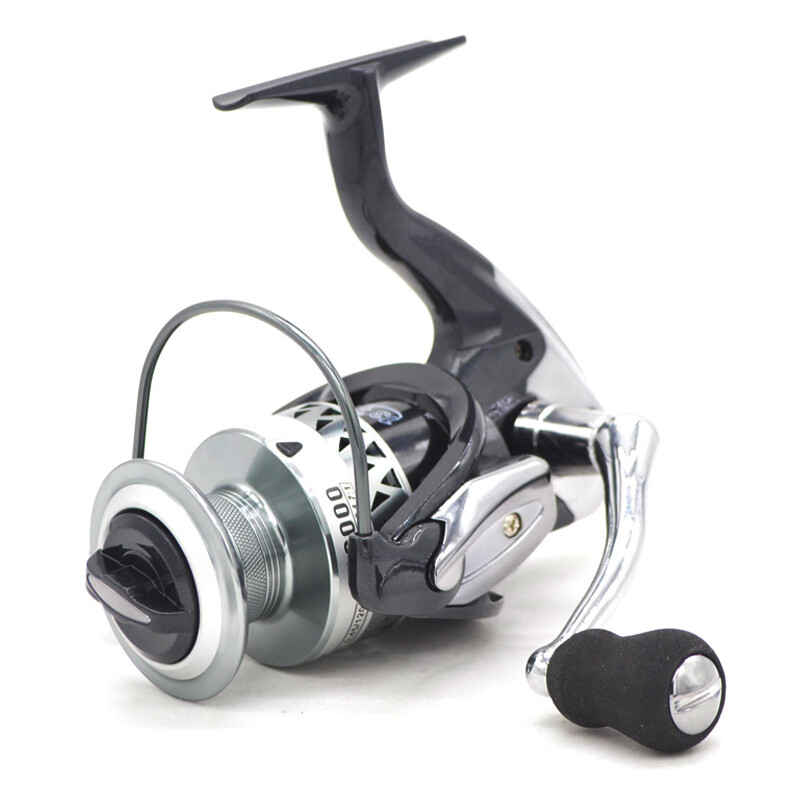 Lightweight Spinning Fishing Reel Aluminum Spool 5+1 Ball Bearings 15LB Max Drag