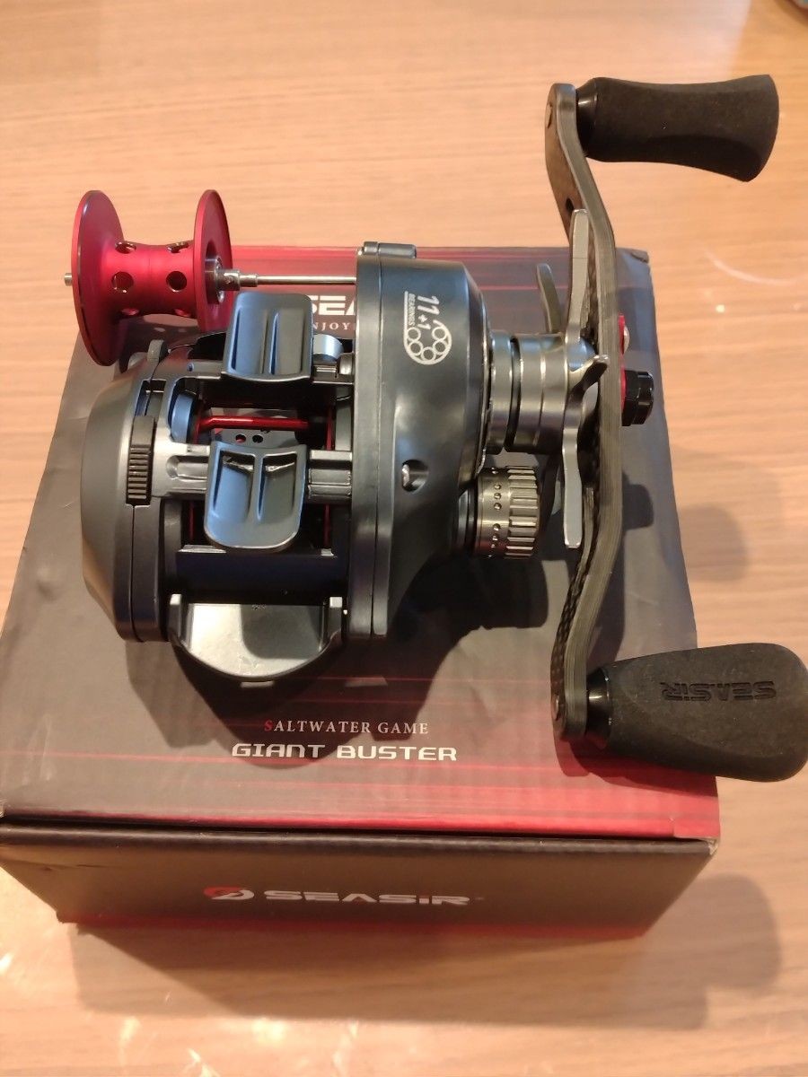 Seasir Salminus bait reel metal body left handle Seaser left winding