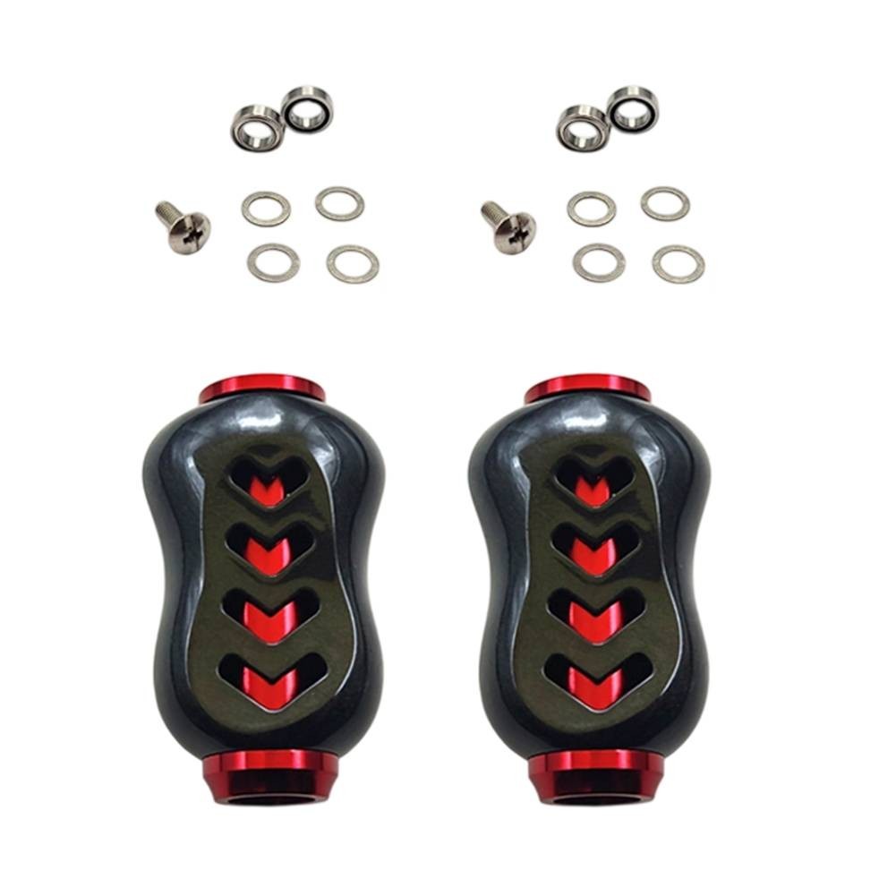 Carbon Fiber Fishing Reel Handle Knob for DAIWA Models Comfortable Grip