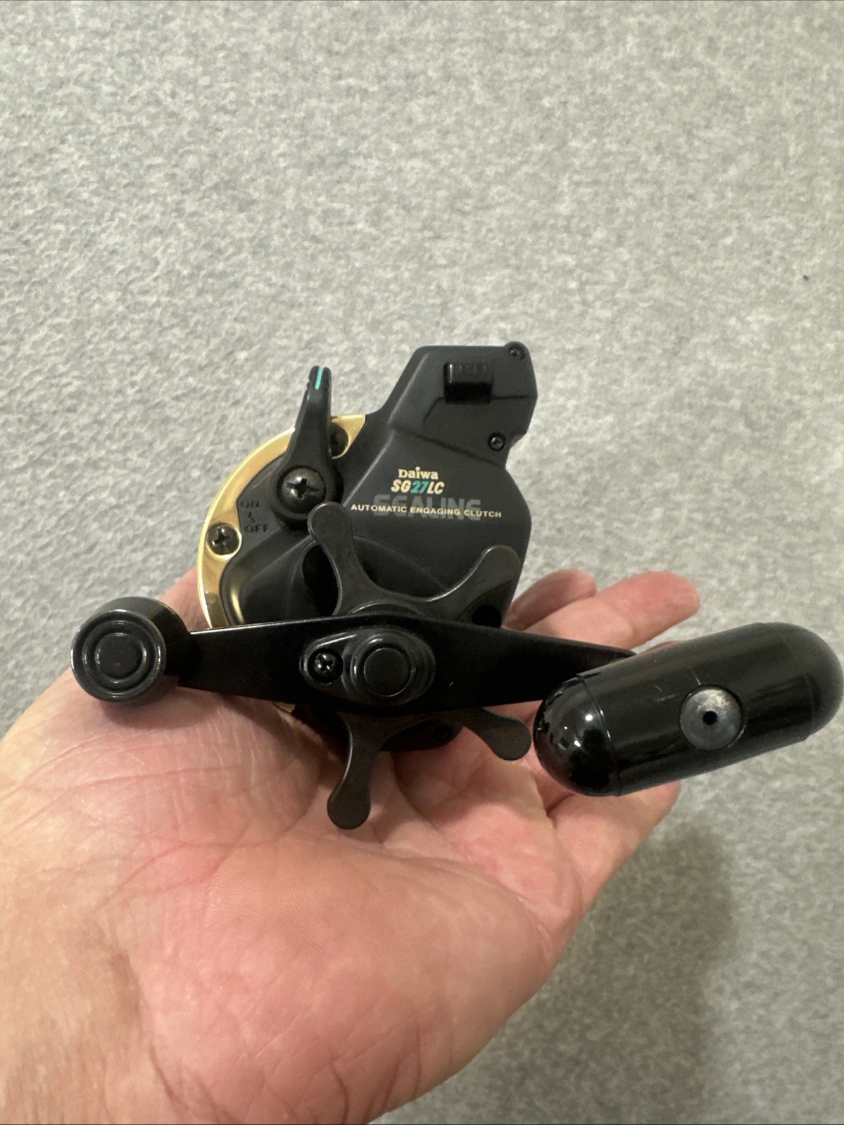 Daiwa Sealine SG27LCA Direct Drive Line Counter Trolling Conventional Reel-NWOB