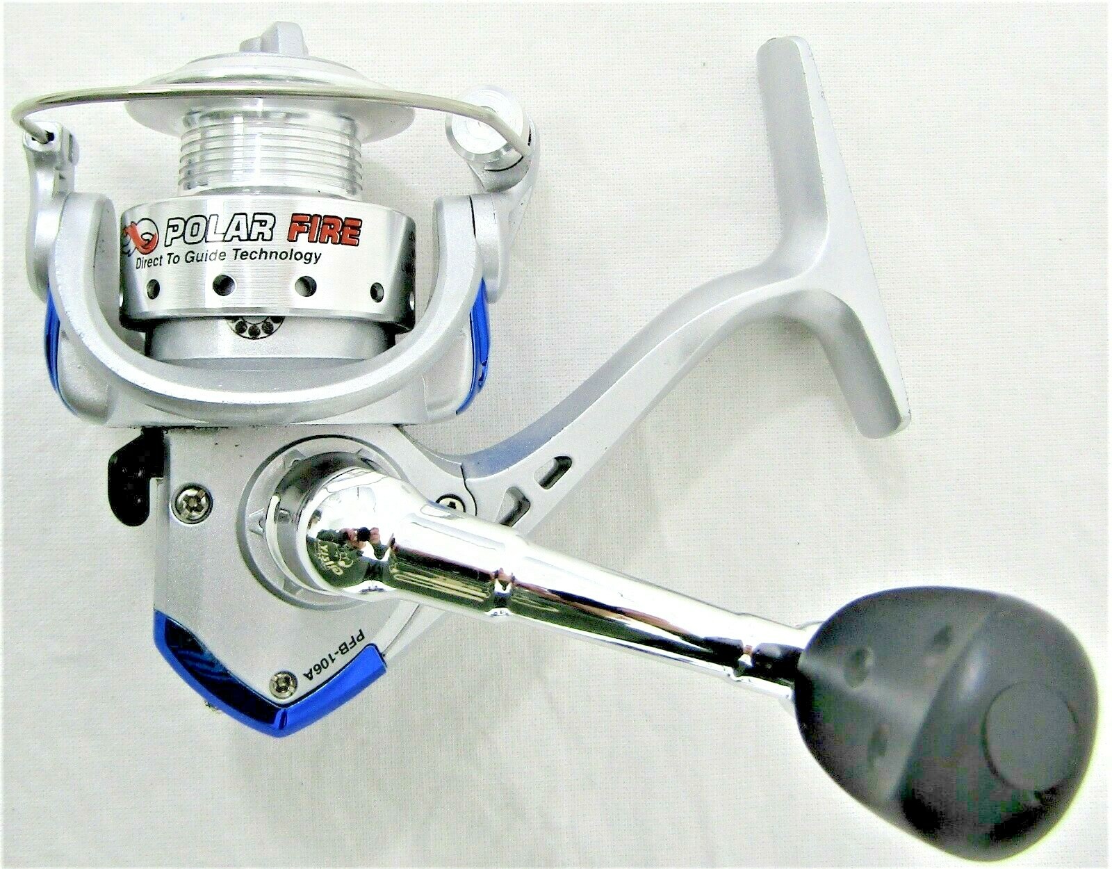 HT POLAR FIRE ULTRA-LITE 6 BB CRAPPIE ICE FISHING REEL PFB-106A SET OF 3 REELS