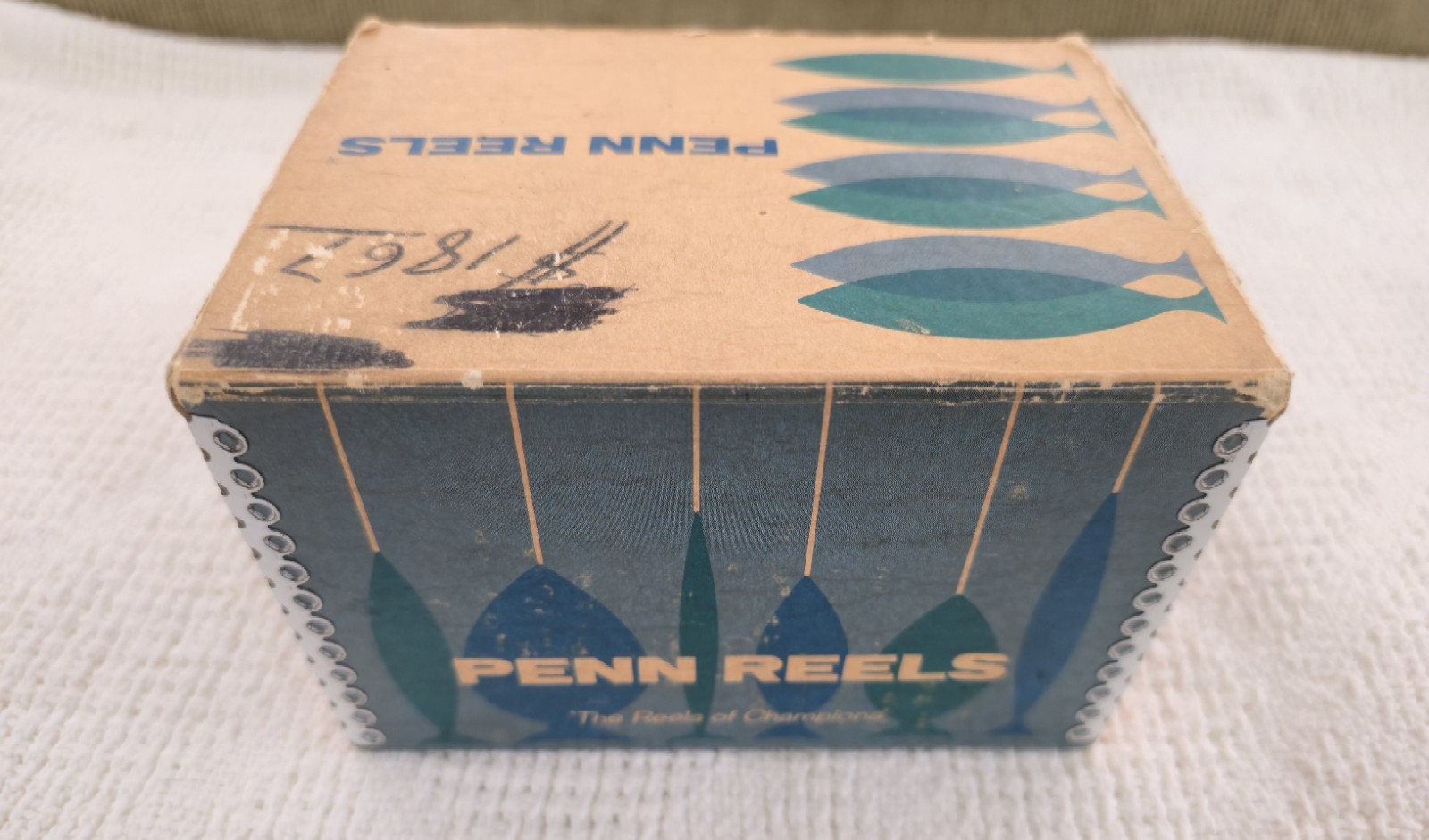 Penn 285 Reel with 112 Original Box Instruction Manual Spare Parts Envelope!