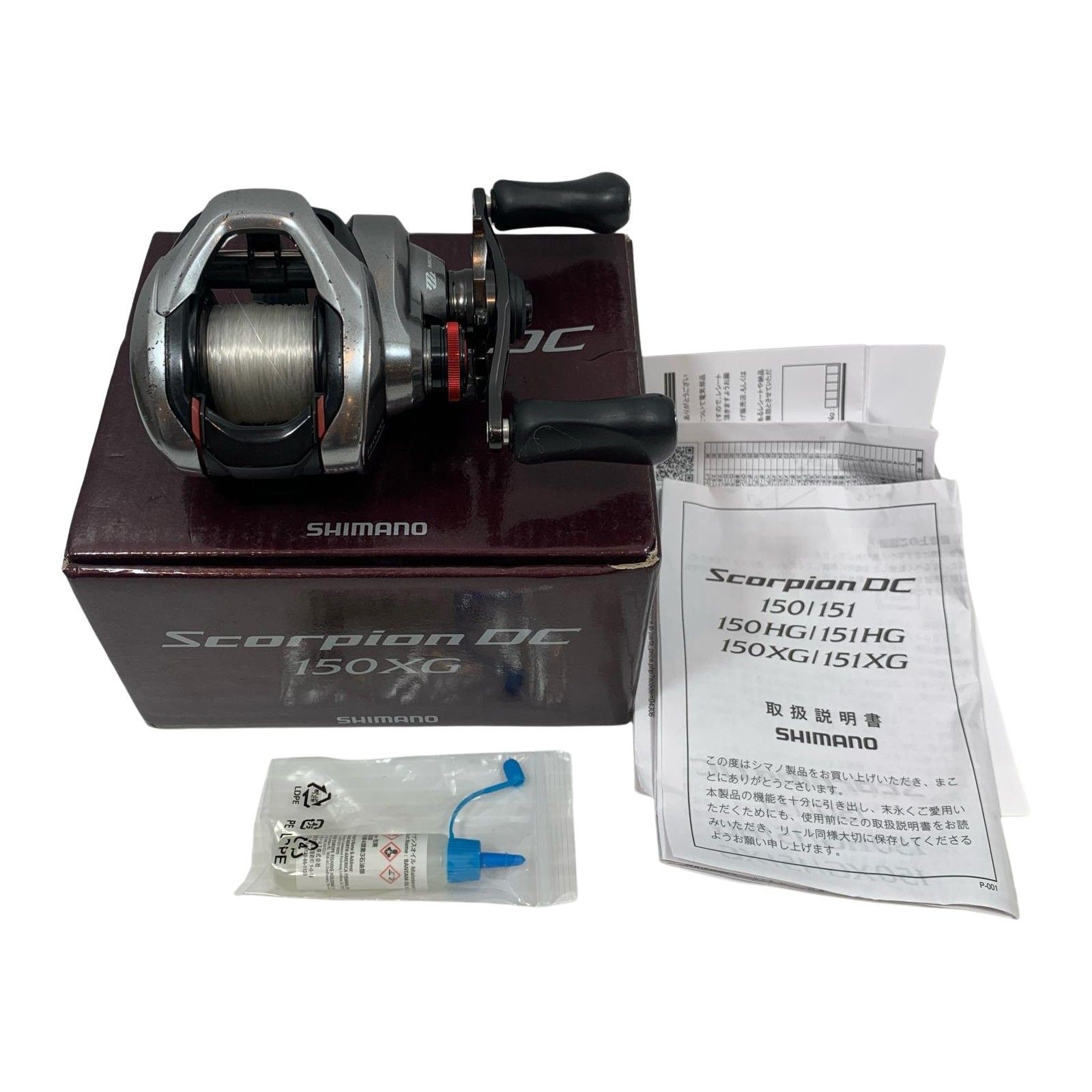 For Bait Reel 21 Scorpion DC 150XG 04310
