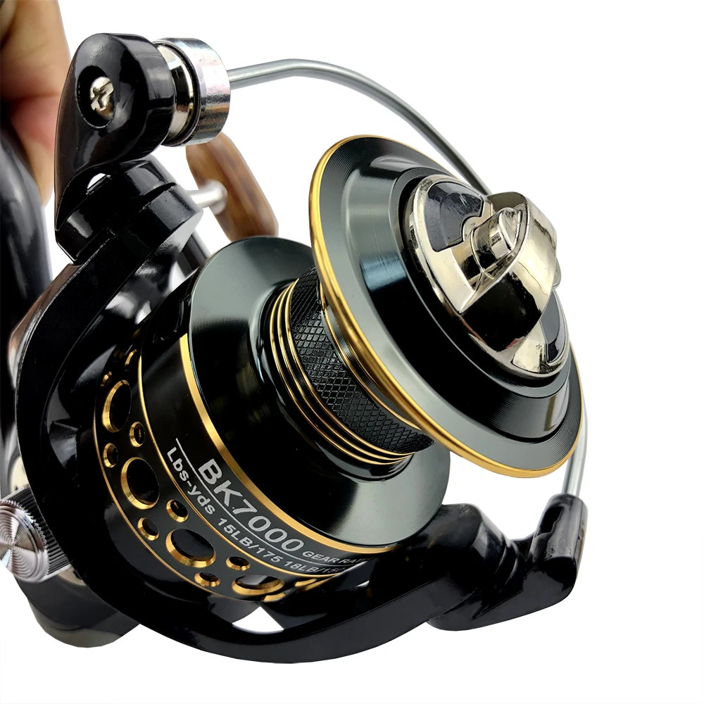 Spinning Reel 2000 7000 Ultralight Max Drag 12kg 5.2:1/4.7:1 Surfcasting Fishing